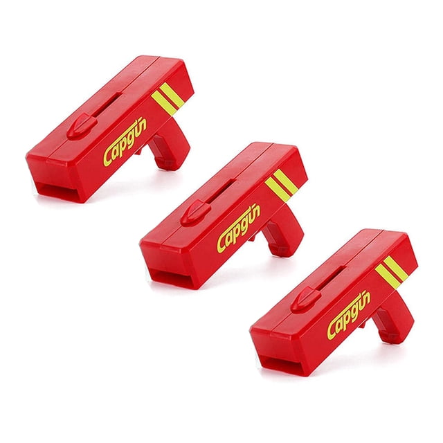 Lanzador de Taparroscas de Botellas de Refresco Ximxi 3 Piezas Color Rojo