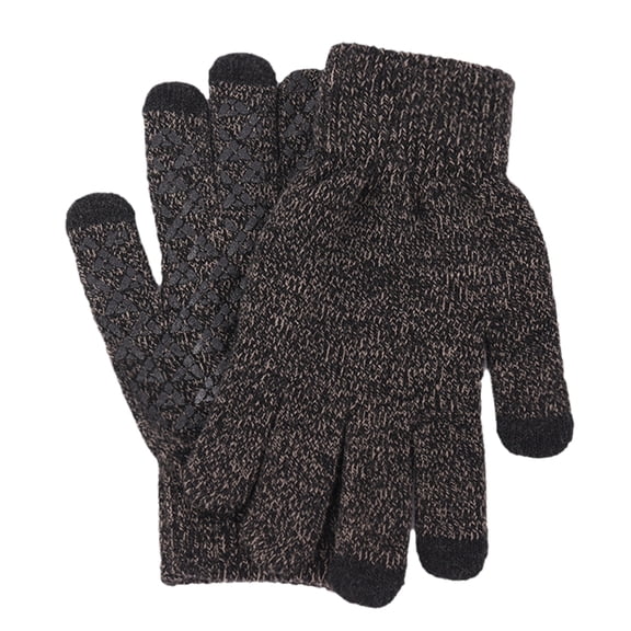 Touch Screens Gloves Thermal Gloves Non-Slip Elastic Stretchy Gloves Men Adult Teens Boy Gloves Christmas New Year Gift