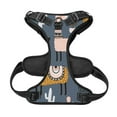 thumbnail image 5 of Gaeub Llama and Cactus Gaeub Llama and Cactus No Pull Dog Harness, Secure and Adjustable Pet Vest for Outdoor Activities - Large, 5 of 8