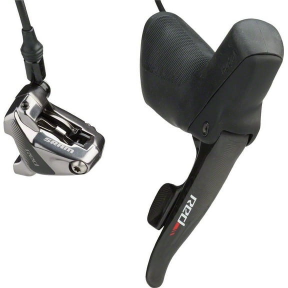 SRAM Red 22 Flat Mount Hydraulic Disc Brake with Rear Shifter, 1800mm Hose, Rotor Sold Separately