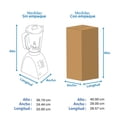 thumbnail image 4 of Licuadora Oster Xpert Series 9 Programas y 4 Velocidades 8 Tazas 1500 W Color Gris, 4 of 6