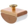 thumbnail image 1 of Portable Wood Rocker Blotter Ink Quick-drying Tool For Office Use Ink Absorbent Stamp, 1 of 7