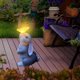 thumbnail image 3 of Adorno Solar de Resina para Perrito | Estatua para Exteriores Resistente al Clima | Decoración de Jardín Pintada a Mano | Figura de Perro para Patio, Balcón, Césped | 1 Luz Solar Incluida | Regalo, 3 of 5