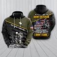 thumbnail image 2 of Sudaderas con gráficos de veteranos de EE. UU. Sudadera con capucha con estampado 3D de soldados estadounidenses para hombres Ropa con bandera de EE. UU. Animal Águila Chándal Tops casuales para niños, 2 of 4