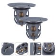 thumbnail image 2 of Shisuyan Basin Drain Plug Copper 2Pcs 6x6cm, 2 of 8
