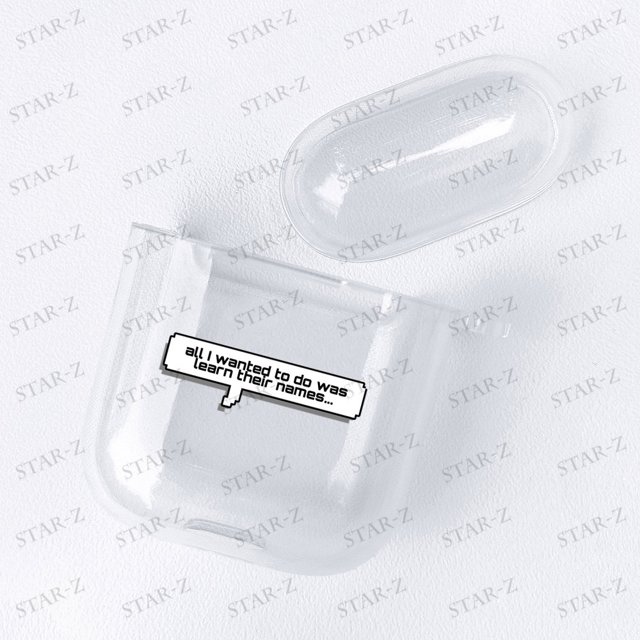 Étui Souple Transparente en TPU pour Apple Airpods Pro 2 1 3 Abstrait Mode Coréenne Kpop Sans Fil Bluetooth