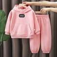 thumbnail image 2 of Toddler Boy Clothes Fall Winter Outfit Long Sleeve Printed Top and Pants Set 2 Piece Sweatsuit,Lounge Wear 6-12 Months 12-24 Months 2T 3T 4T 5T 6T 7T 8T 9T Children 6-12 Months, 2 of 4