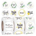 thumbnail image 1 of sheets roll fresh and lovely thank you gift sealing sticker baking packaging decorative self-adhesive label heqiyong LED, 1 of 2