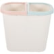 thumbnail image 4 of BRIGHTFUFU Basura de doble compartimento basura de basura del bote de basura La separación de basura puede, 4 of 7
