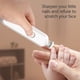 thumbnail image 5 of Pisexur Electrónica para Hombres Pulidor de Uñas Lima de Uñas Segura Cortauñas para Bebés Kit de Uñas para Recién Nacidos Niños Pequeños Uñas de Manos y Pies Set Electrónica para Niños, Organizador d, 5 of 7