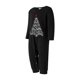thumbnail image 3 of Conjunto de pijamas navideños a juego para toda la familia de Fiomva, lindos tops y pantalones con estampado de Papá Noel, conjuntos de pijama, ropa de dormir para la familia, 3 of 8