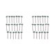 thumbnail image 4 of Billuyoard 20 Pack DIY Sand Table Plastic Mini Palm Landscape Model Coconut Tree 20 piezas 9 cm 2Conjunto, 4 of 6
