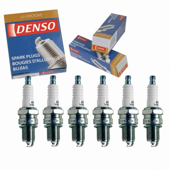 6 pc DENSO 3031 Standard U-Groove Spark Plugs for 0000-18-8914 003 159 47 03 09482-00167 22401-V1416 3953-18-110 4425 979 8914-18-110 90919-01064 999 170 062 90 EAC8915 EAC8916 ERR 3799 JLM9661