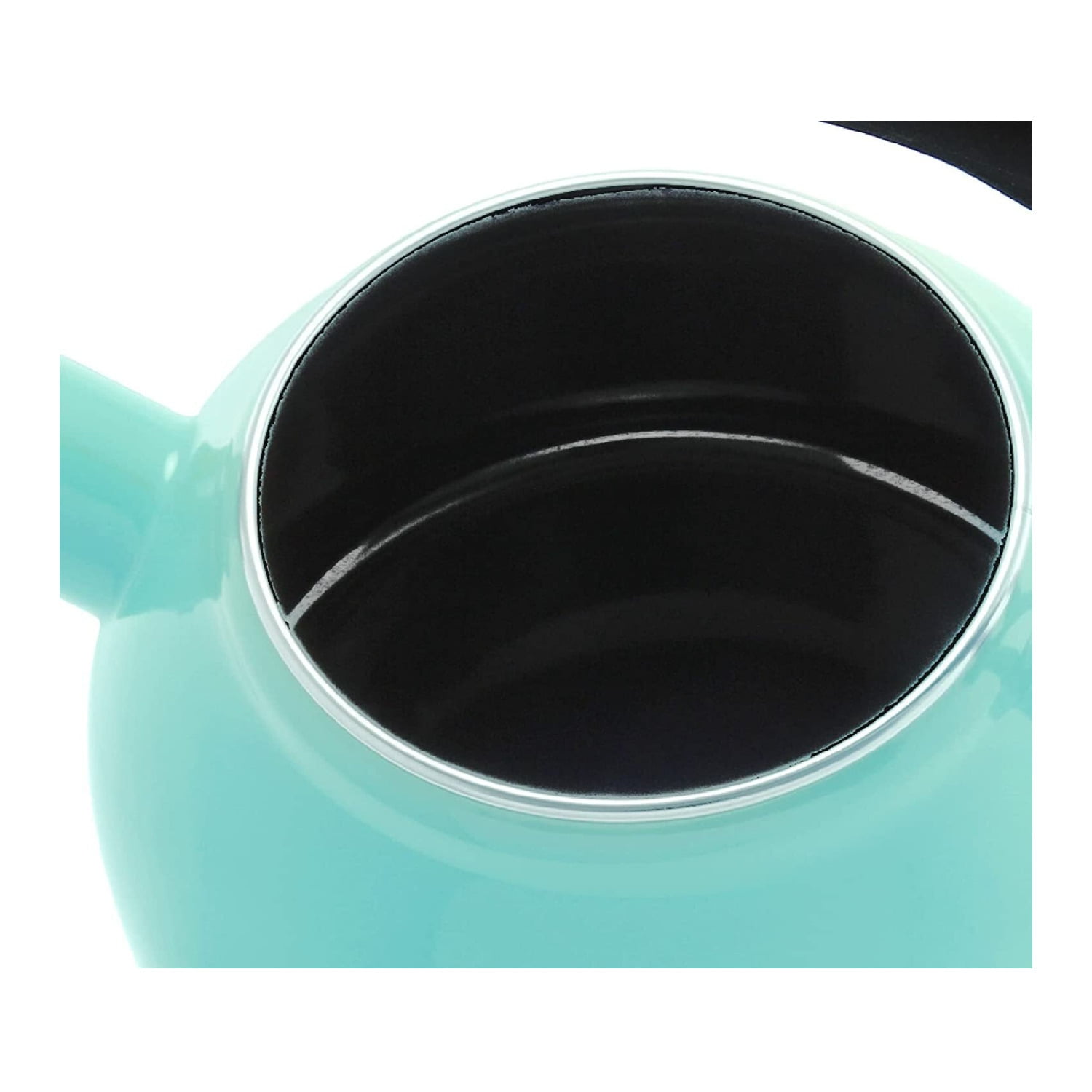 Chantal Ceylon Enamel-on-steel Whistling Tea Kettle (1.6-quart, Aqua) :  Target