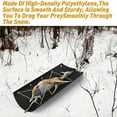 thumbnail image 4 of Multi-Purpose Utility Sled Portable Ice Fishing Sled With Rope Deer Drag Sled For Ice Fishing Hunting Game Durable, 4 of 5