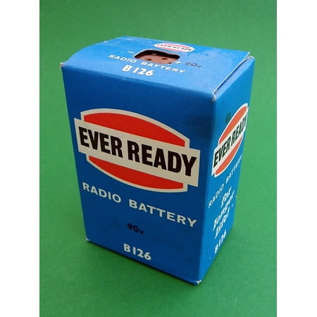 LAMINATED POSTER Old Years 50 90 Ever Volts Radio Ready Battery Poster Print 24 x