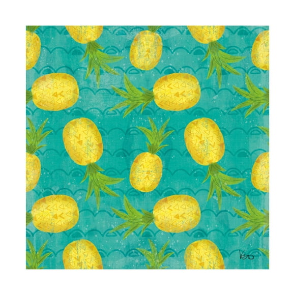 Veronique Charron 'Good Vibes Pattern VIIB' Canvas Art