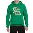 thumbnail image 2 of Wild Bobby, Y'all Need Jesus & Country Music, Pop Culture, Unisex Graphic Hoodie Sweatshirt, Kelly, X-Large, 2 of 4