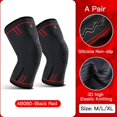 thumbnail image 1 of Rodilleras de compresión de 1 piezas, rodilleras elásticas y transpirables, Protector deportivo para gimnasio, baloncesto, voleibol y correr, 1 of 5