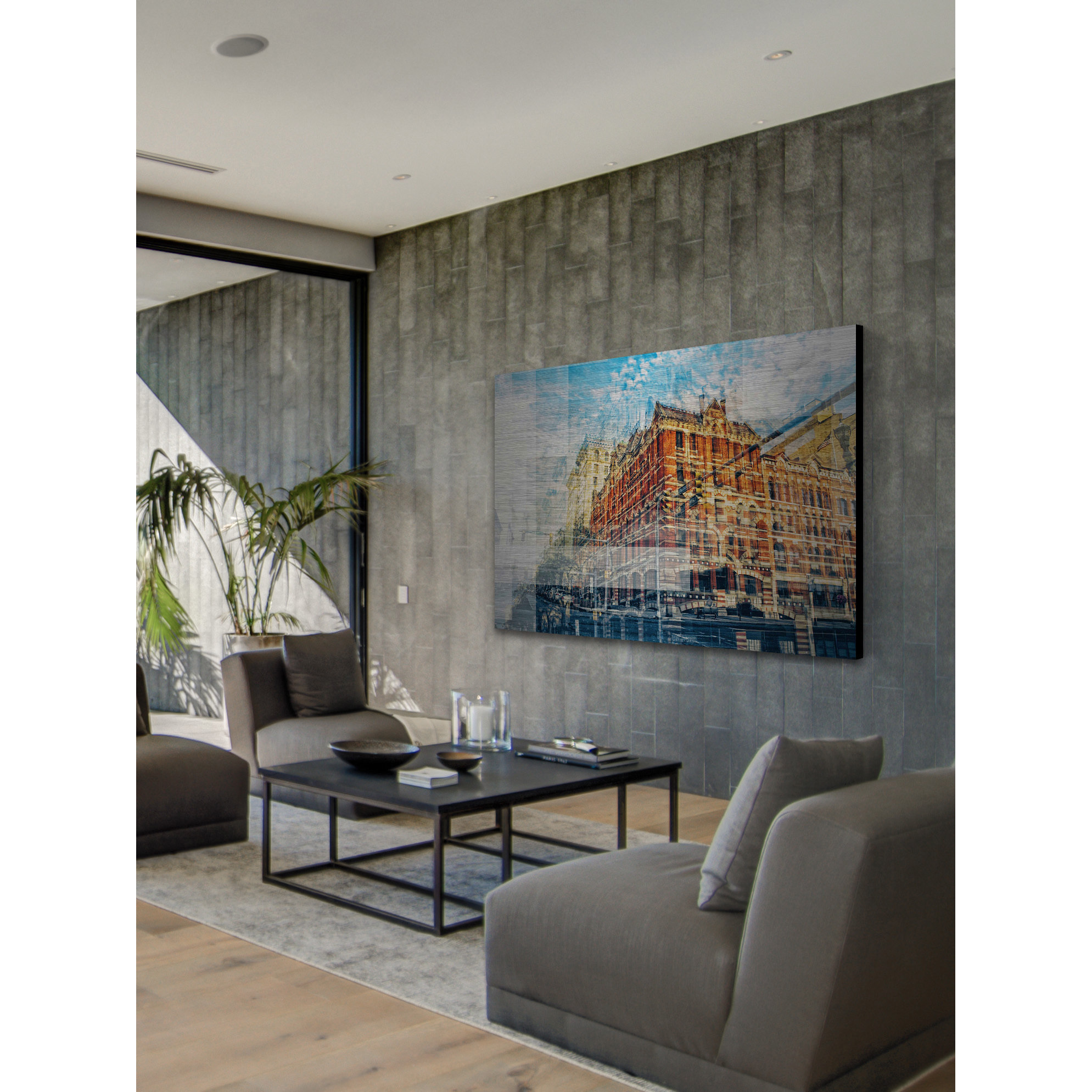 "Lasting Memories" Painting Print on Brushed Aluminum