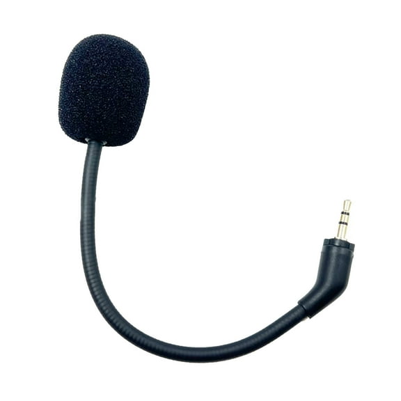Replacement Game Microphone for A30 Gaming Headset Detachable Microphone Bendable Flexible Hose Microphone