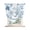 Navy Blue, variant on Turquoise Coastal Tie Up Curtains for Kitchen Windows,Adjustable Rod Pocket Valance 45 Inch Short, Sea Turtle Nautical Coral Summer Beach Window Treatment Balloon Roman Blind Shade, 42" x 45"