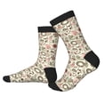 thumbnail image 2 of Pofeuu Squirrel In The Forest Print Crew Socks, Adult Running Hiking Socks for Youth and Adult, 2 of 7