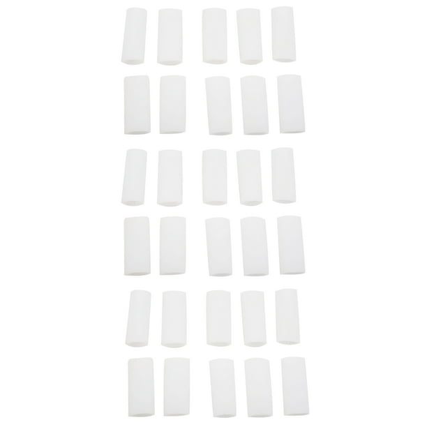 30 Piezas Gel de Silicona Tubo de Dedo Protector Mangas del Dedo del Pie para la Fricción Alivio del Dolor Herramienta para El Cuidado de Los Pies Protección de Los Dedos