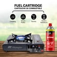 thumbnail image 2 of Olympia Butane. 227G. Gas Cartridge for Portable Stove or Portable Heater -  3 pack., 2 of 6