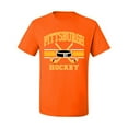 thumbnail image 2 of Wild Bobby City of Pittsburgh Hockey Fantasy Fan Sports Men's T-Shirt, Orange, 3X-Large, 2 of 5