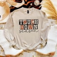 thumbnail image 3 of Faux Glitter Touchdown Season Sweatshirt for Girls, Teens, and Women Fall Football Pullover Sand Sweatshirt Adult X-Large, 3 of 7