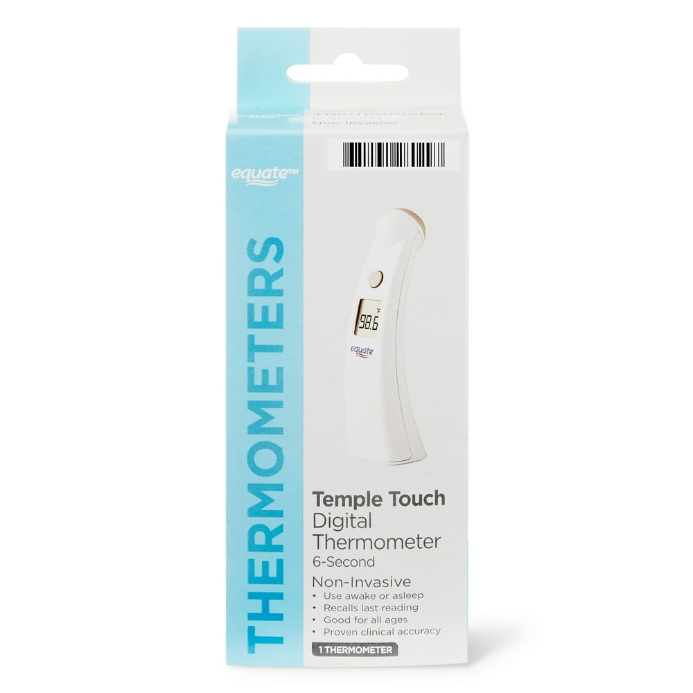Equate Temple Touch 6Second Digital Thermometer
