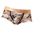 thumbnail image 1 of 1x Calzoncillos Pantalones Deportivos Estampado Transpirables Secado Rápido S amarilla Hugo Ropa interior de camuflaje para hombre, 1 of 10