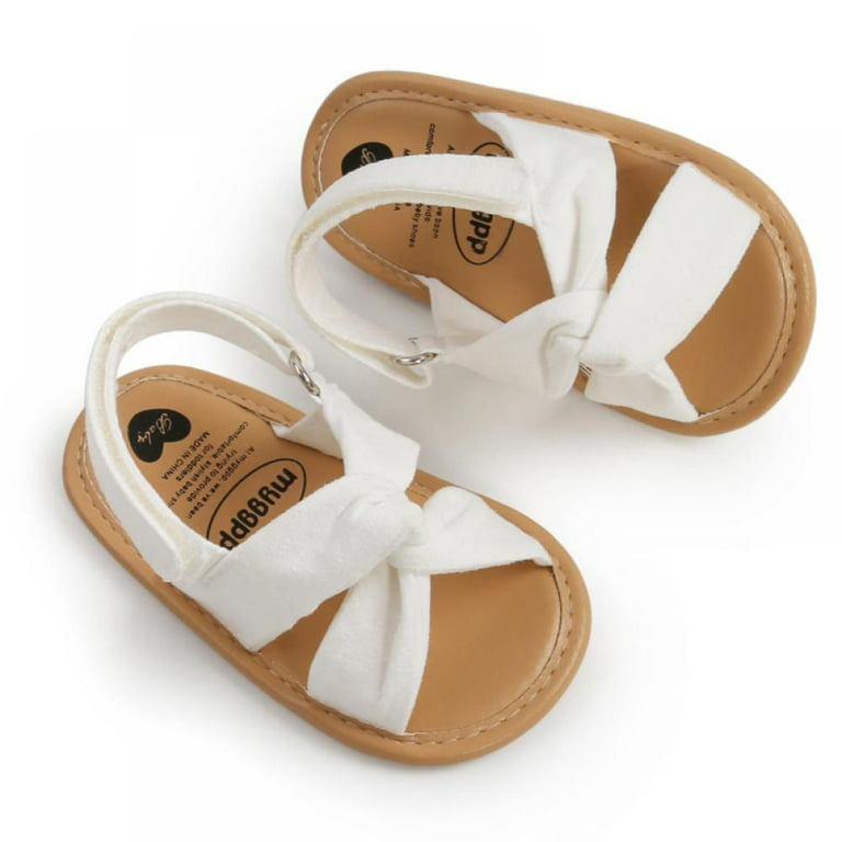 Toddler Breathable Bow Sandals, Infant Sports Anti-Slip Soft Sole - Walmart.com
