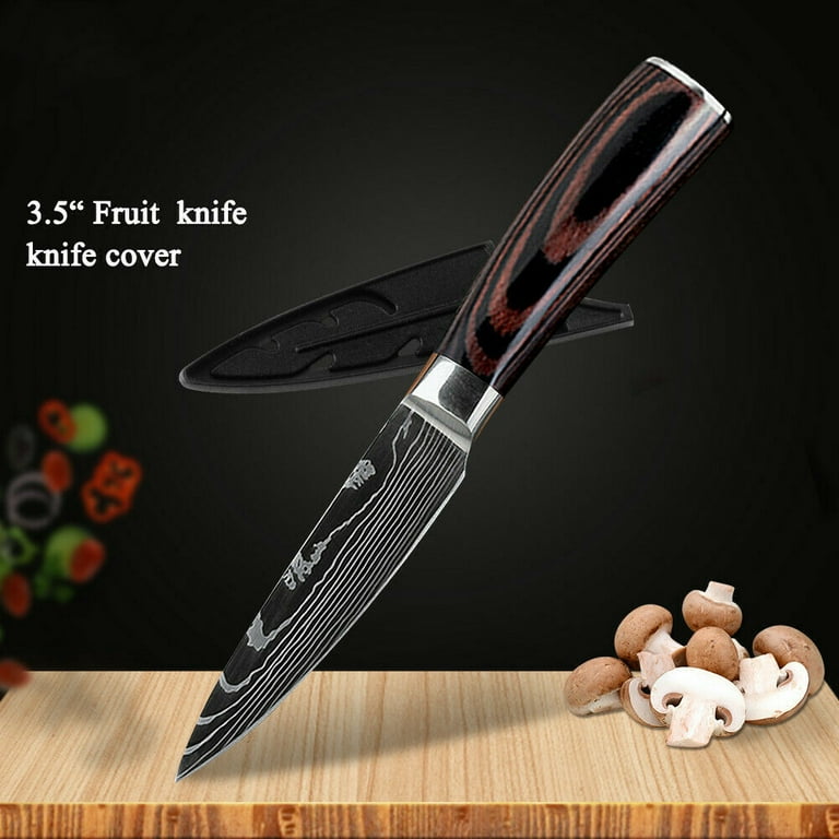 New Chef Knife German Kitchen Knife with Ebony Handle for kitchen