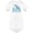 White, variant on Cute Hand Drawn Shark Bodysuit Infant -Image by Shutterstock, 6 Months
