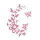 thumbnail image 2 of Inteprter Adhesivo de pared mariposas flor vid papel ligero cómodo papel pintado impermeable a prueba de decoloración accesorio para el hogar Decoración del hogar, 2 of 6
