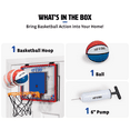thumbnail image 3 of Pop-a-Shot Slam Dunk over-the-door Mini Arcade Basketball Hoop, Foldable Hanging 18 in. Wide, 3 of 7