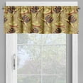 thumbnail image 4 of Ambesonne Western Valance & Curtain, Vintage Hats and Boots, 55"x36", Khaki Dark Brown Scarlet, 4 of 6