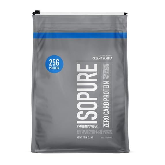 Saco Isopure Zero Carb (Natura Best) (7.5 LB) (3.4 kg) 110serv Vainilla