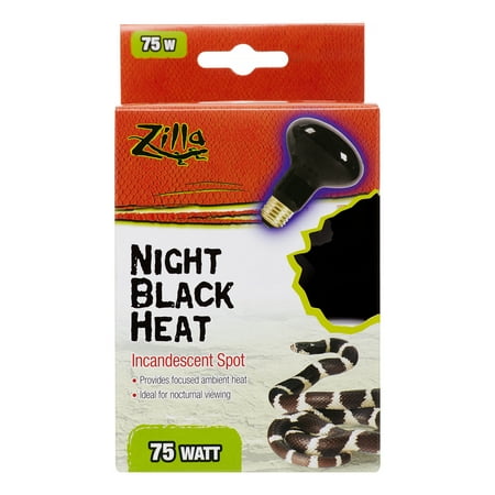 UPC: 0096316671546 | Zilla Night Black Incandescent Heat Spot Bulb  75 Watt