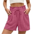 thumbnail image 6 of Dvprdro Womens Mid Waist Skort with Liner Solid Color Tennis Golf Workout Skirt Pants Casual, 6 of 7