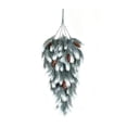 thumbnail image 2 of ALORINA Christmas Pine Teardrop Swag with Pinecones, 29.13 Inch Hanging Greenery for Wall Door and Winter Home Decor, 2 of 7