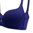 thumbnail image 3 of Aofany Women's Push up Bra Underwire Seamless Comfort Lightly Padded Plunge T-Shirt Bra Everyday Bras, 34B-38B, 3 of 4