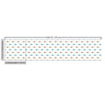 thumbnail image 3 of Fish Sofa Upholstery Fabric by the Yard, Bicolored Flock of Fish Bubbles Motif on Plain Background Illustration, Decorative Fabric for DIY and Home Accents, White Sky Blue by Ambesonne, 3 of 5