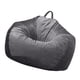 thumbnail image 4 of Kids Soft Plush Toy Organizer Velvet Lazy Cubierta Niños Silla Relleno 90x110cm Gris oscuro, 4 of 9