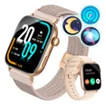 thumbnail image 1 of Colmi C8max Dorada 1.93'' Reloj Inteligente Monitoreo De Estrés Y Sueño Llamadas De Voz Lectura De Mensajes Smartwatch Deportivo Para Hombre Y Mujer Correas De Silicona Y Magnéticas Carga Inalámbrica, 1 of 8
