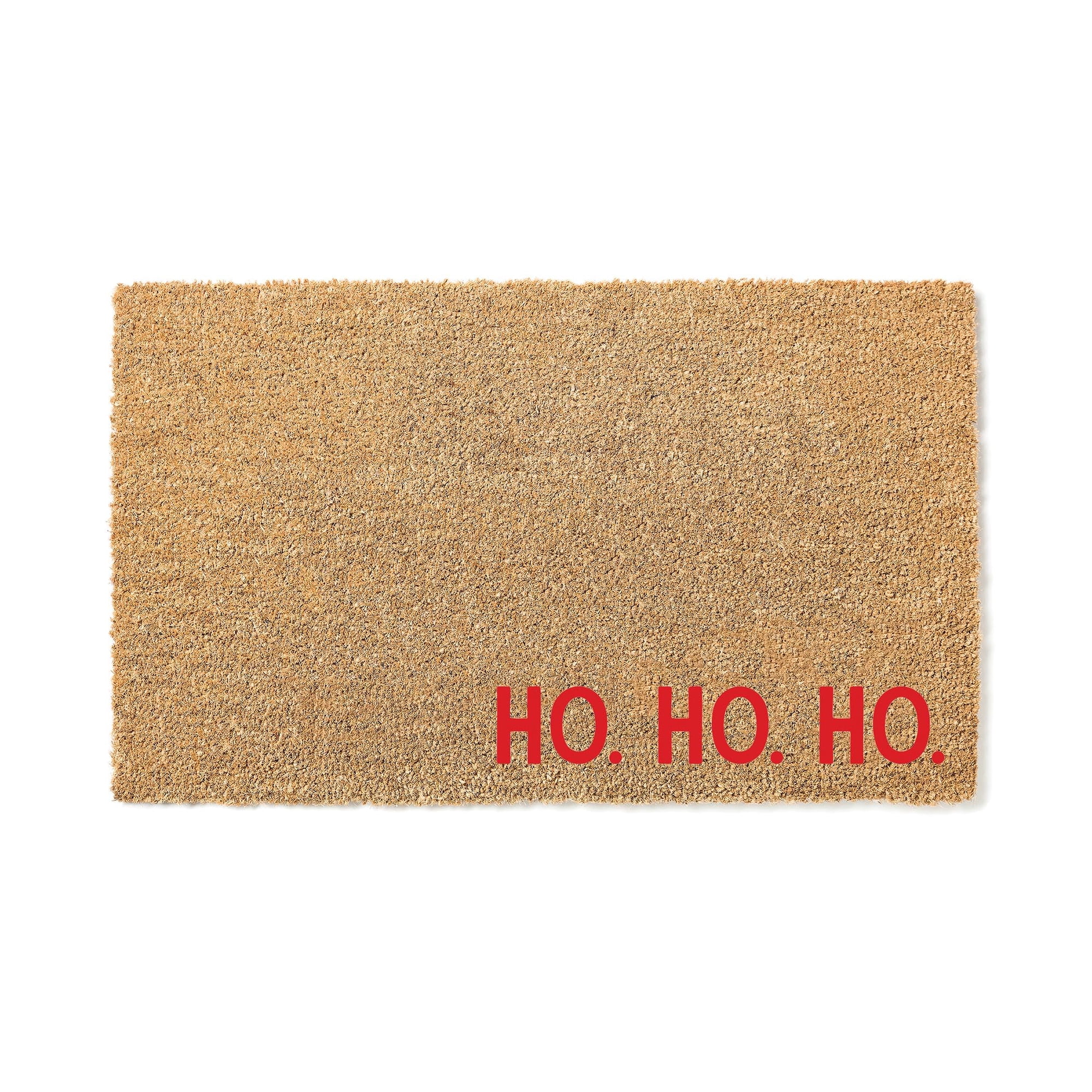 Christmas Doormat - Ho Ho Ho Welcome Door Mat (18 x 30 )