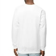 thumbnail image 4 of Hanes Unisex Perfect Crewneck Sweatshirt, Soft Pullover Fleece, White, XL, 4 of 7