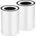 thumbnail image 1 of 2 Pack True KILO Filter For Afloia KILO, Compatible with Afloia KILO, KILOPLUS, KILOPRO, MIRO, MIRO PRO and MORENTO KILO, True 360° 3-Stage Filtration for afloia air purifier filter replacement, 1 of 5